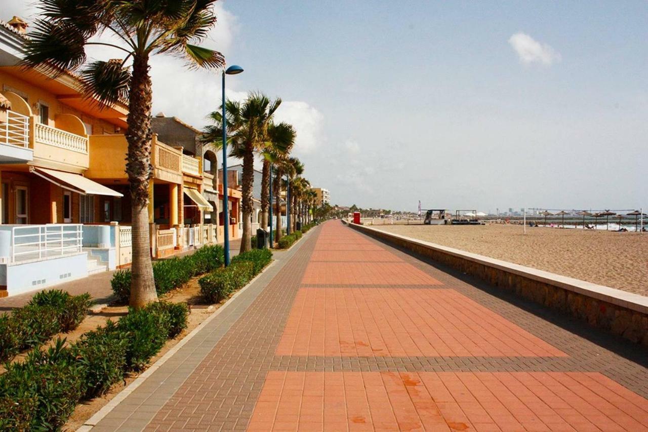Apartamento Junto Al Mar Los Marineros Con Acceso Independiente Por Terraza Puzol Luaran gambar